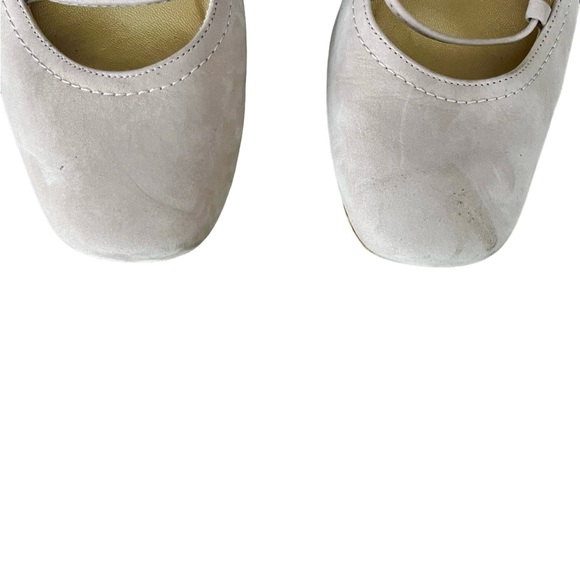 Stuart Weitzman Cordon Lace Up Suede Pumps - Picture 5 of 11